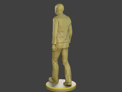 Male Securityreflective vest MSRV 016 3D Print Model