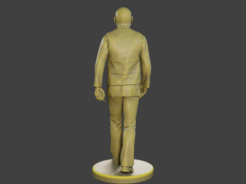 Male Securityreflective vest MSRV 016 3D Print Model
