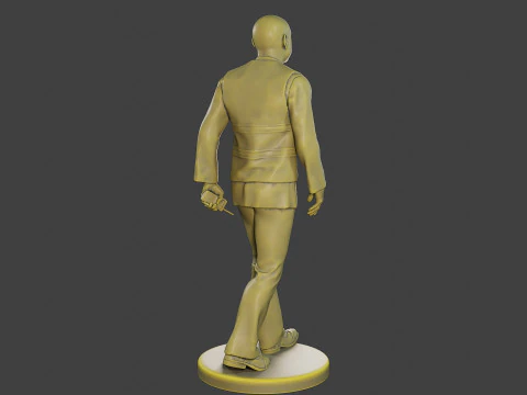 Male Securityreflective vest MSRV 016 3D Print Model