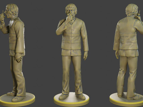 Male Securityreflective vest MSRV Pack2 3D Print Model