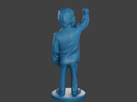 Donald Trump Injured Ear 3D 打印模型