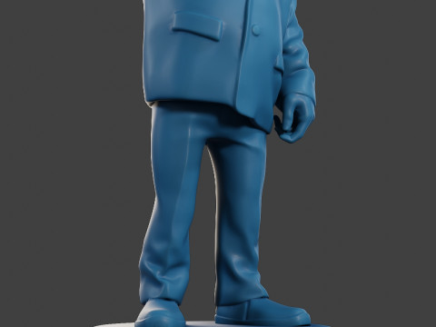 Donald Trump Injured Ear 3D 打印模型