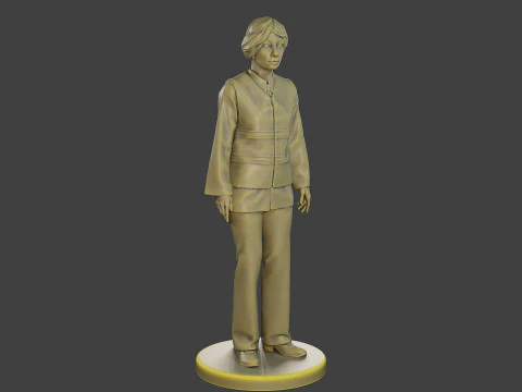 Colete refletivo de seguran&ccedil;a feminino FSRV 002 Modelo de Impressão 3D
