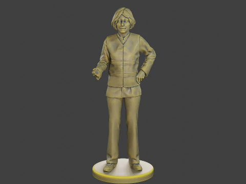 महिला सुरक्षा परावर्तक बनियान FSRV 003 3D प्रिंट मॉडल