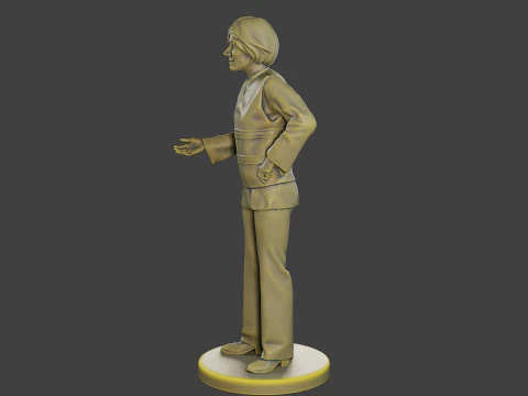 महिला सुरक्षा परावर्तक बनियान FSRV 003 3D प्रिंट मॉडल