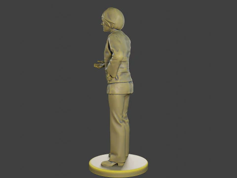 महिला सुरक्षा परावर्तक बनियान FSRV 003 3D प्रिंट मॉडल