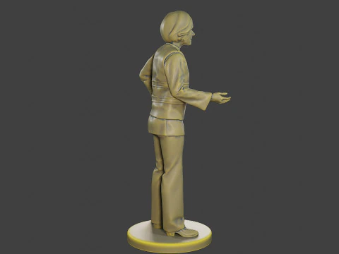 महिला सुरक्षा परावर्तक बनियान FSRV 003 3D प्रिंट मॉडल