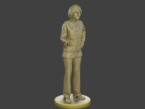 महिला सुरक्षा परावर्तक बनियान FSRV 003 3D प्रिंट मॉडल