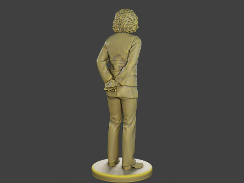 Colete refletivo de seguran&ccedil;a feminino FSRV 004 Modelo de Impressão 3D