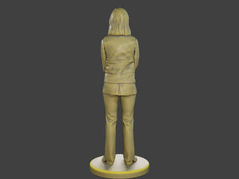 Female Security reflective vest FSRV 005 Modelo de impresión 3D