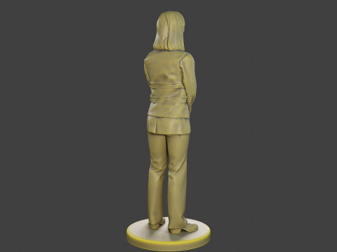 Female Security reflective vest FSRV 005 Modelo de impresión 3D