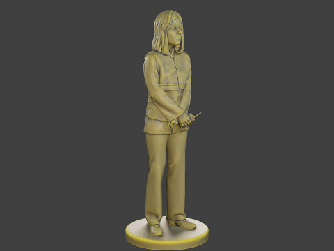 Female Security reflective vest FSRV 005 Modelo de impresión 3D
