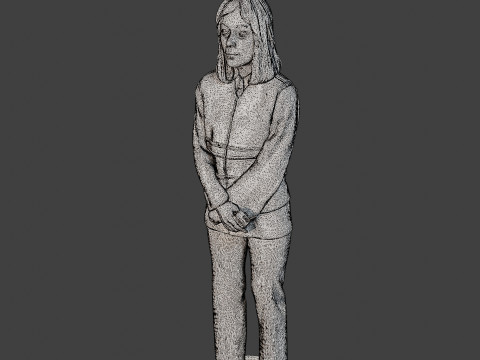 Female Security reflective vest FSRV 005 Modelo de impresión 3D