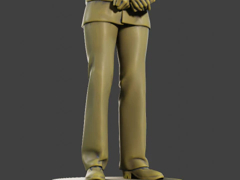 Female Security reflective vest FSRV 005 3D Print Model