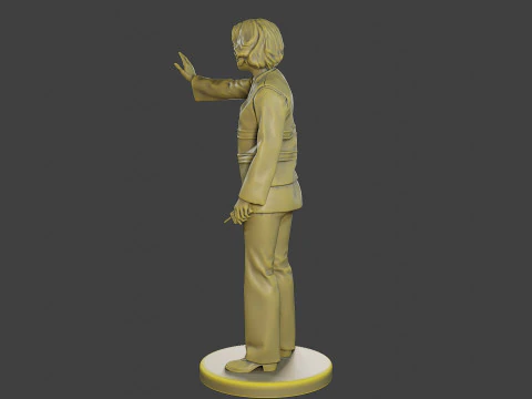 Female Security reflective vest FSRV 006 3D Print Model
