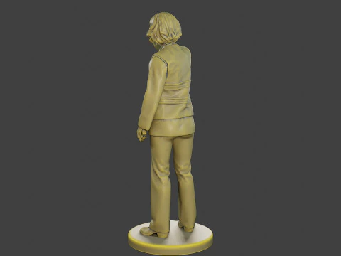 Female Security reflective vest FSRV 006 3D Print Model