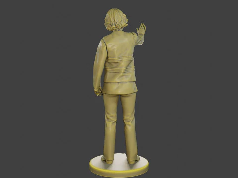 Female Security reflective vest FSRV 006 3D Print Model