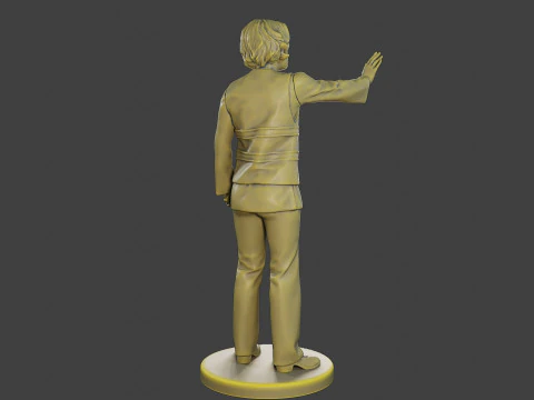 Female Security reflective vest FSRV 006 3D Print Model