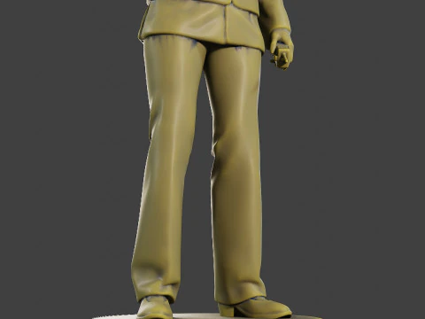 Female Security reflective vest FSRV 006 3D Print Model