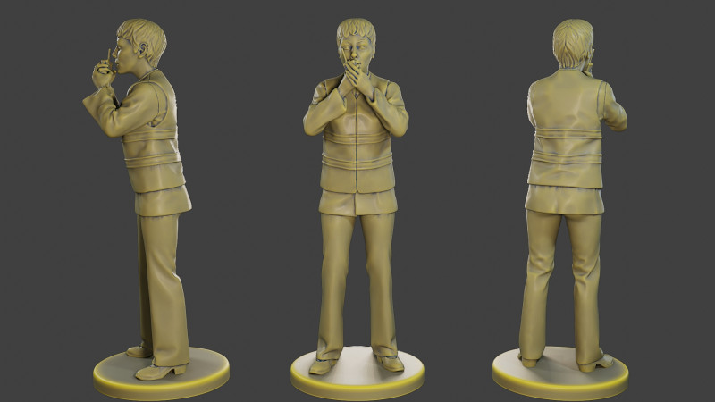 Female Security reflective vest FSRV 008 3D Print Model .c4d .max .obj .3ds .fbx .stl .blend 