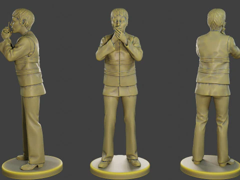 女性セキュリティ反射ベスト FSRV 008 3Dプリントモデル