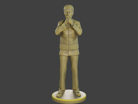 Female Security reflective vest FSRV 008 3D Print Model