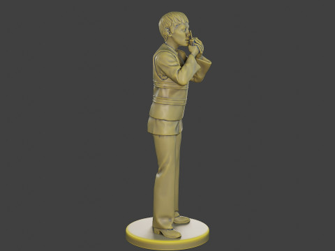 Female Security reflective vest FSRV 008 3D Print Model