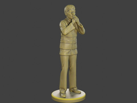 Female Security reflective vest FSRV 008 3D Print Model