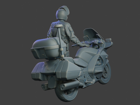 Honda ST 1300 police HSTP1 003 3D Print Model