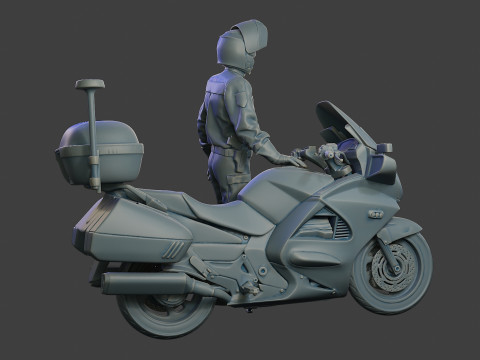 Honda ST 1300 police HSTP1 003 3D Print Model