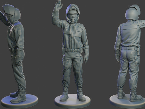 Honda ST 1300 police HSTP1 004 3D Print Model