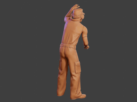 Male Music DJ MMDJM 001 3D Print Model