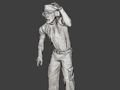 Male Music DJ MMDJM 001 3D Print Model