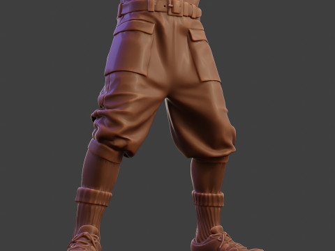 Male Music DJ MMDJM 002 3D-printmodel