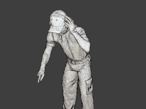 Male Music DJ MMDJM 003 3D Print Model