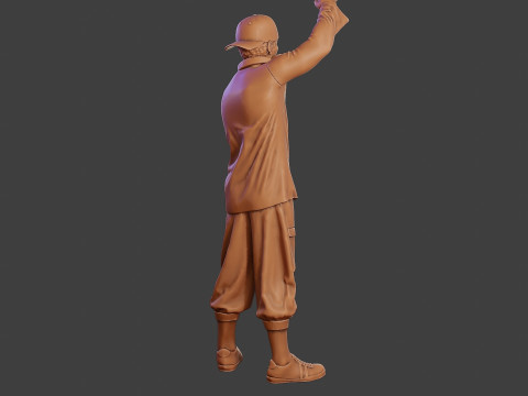 Male Music DJ MMDJM 004 Modèles 3D en vedette