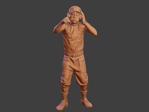 Male Music DJ MMDJM 005 Modèles 3D en vedette