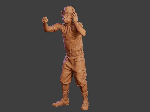 Мужской музыкальный диджей MMDJM 005 3D Принт Модель