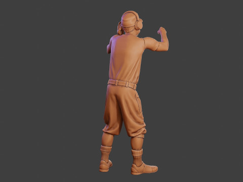 Male Music DJ MMDJM 005 Modèles 3D en vedette