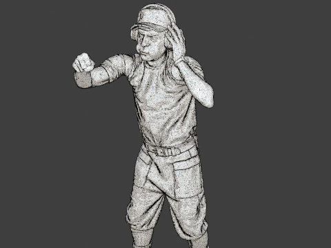 Мужской музыкальный диджей MMDJM 005 3D Принт Модель