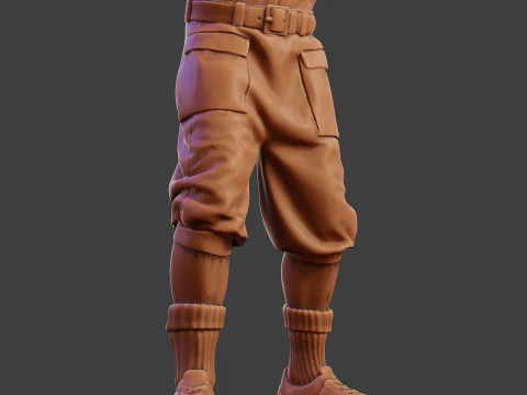 Мужской музыкальный диджей MMDJM 005 3D Принт Модель