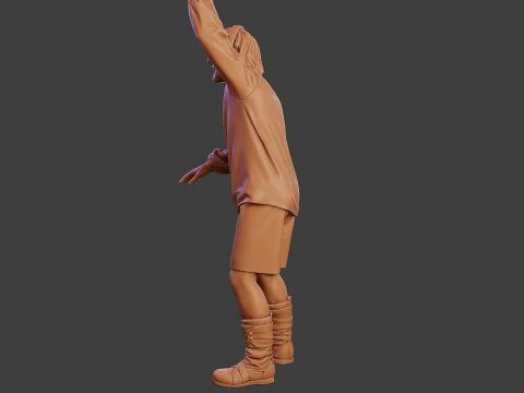 DJ musicale maschile MMDJM 008 Modello di stampa 3D