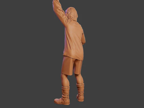 DJ musicale maschile MMDJM 008 Modello di stampa 3D