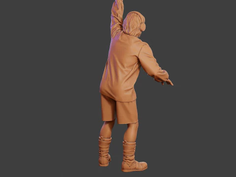 DJ musicale maschile MMDJM 008 Modello di stampa 3D