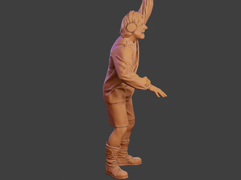 DJ musicale maschile MMDJM 008 Modello di stampa 3D