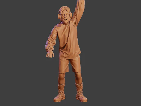 DJ musicale maschile MMDJM 008 Modello di stampa 3D