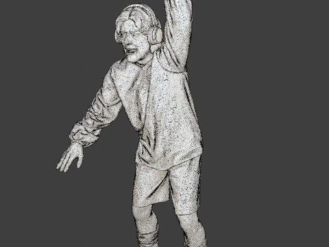 DJ musicale maschile MMDJM 008 Modello di stampa 3D