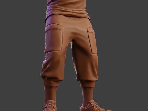 Male Music DJ MMDJM 010 3D Print Model