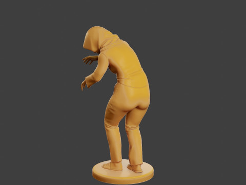 Conflict Scene Figurine Print ESFP1 001 3D Print Model