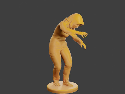 Conflict Scene Figurine Print ESFP1 001 3D Print Model
